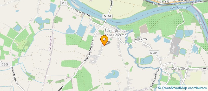 localisation de l'entreprise SCI LIMASTE  ASTAFFORT