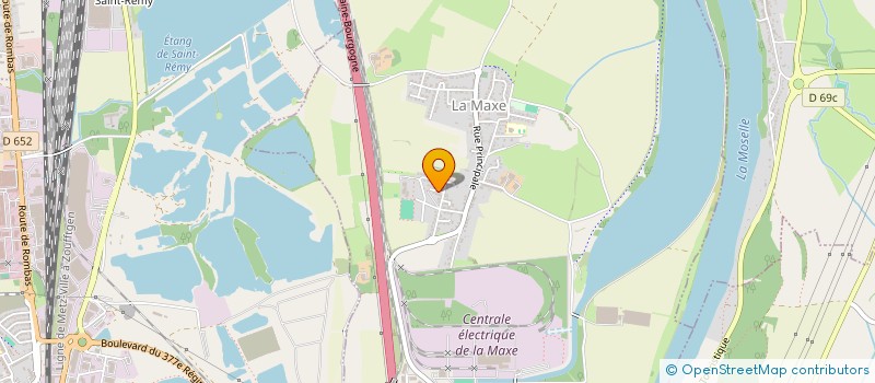 localisation de l'entreprise SCI LIMAU  LA MAXE