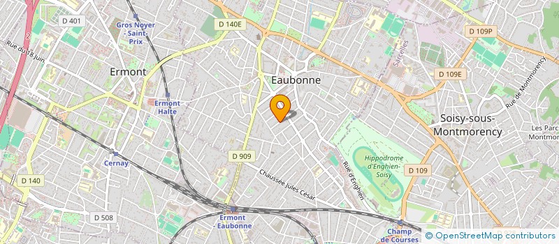 localisation de l'entreprise SCI LIMBA INVEST à EAUBONNE