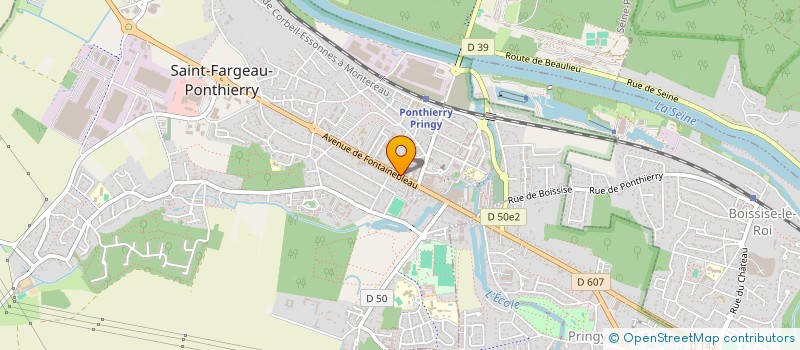 localisation de l'entreprise SCI LIMBADI  SAINT-FARGEAU-PONTHIERRY