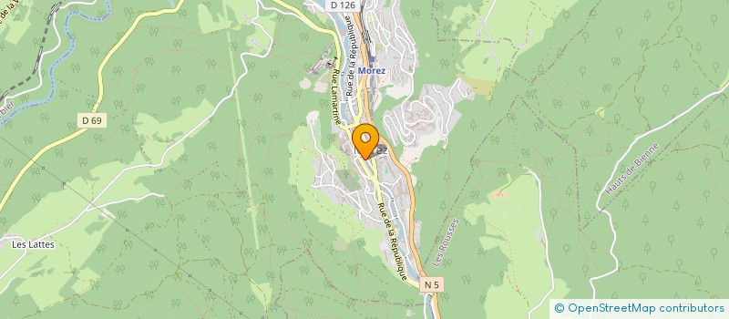 localisation de l'entreprise SCI LIMENS  HAUTS DE BIENNE