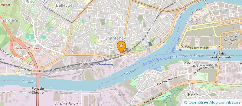 localisation de l'entreprise SCI LIMEX 1 à NANTES