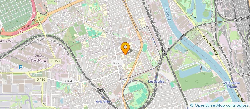 localisation de l'entreprise SCI LIMIEL  ORLY