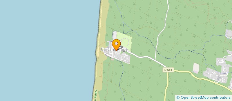 localisation de l'entreprise SCI LIMITE  CARCANS