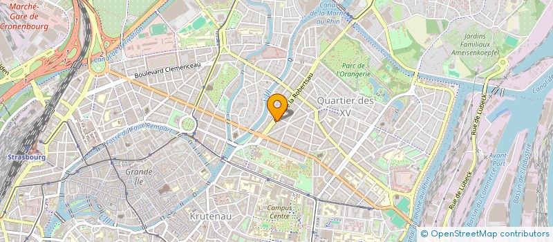 localisation de l'entreprise SCI LIMITED  STRASBOURG