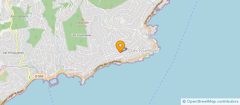 localisation de l'entreprise SCI LIMITED  ROQUEBRUNE-SUR-ARGENS