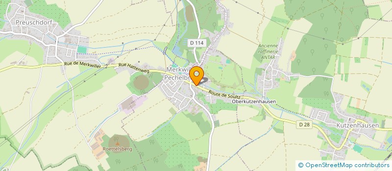 localisation de l'entreprise SCI LIMMACHER  MERKWILLER-PECHELBRONN