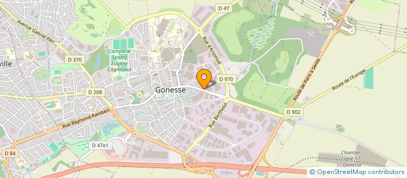 localisation de l'entreprise SCI LIMOMAG  PARIS