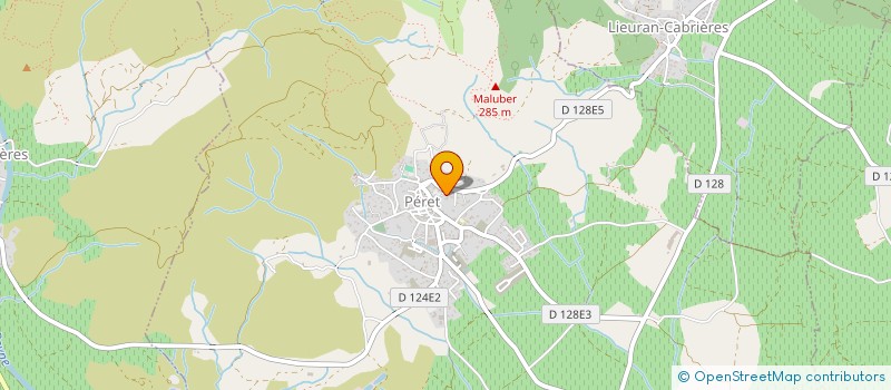 localisation de l'entreprise SCI LIMON  PERET