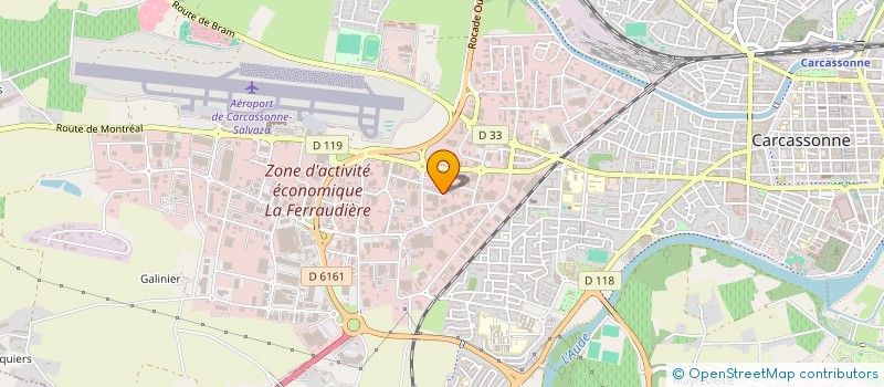 localisation de l'entreprise SCI LIMONGI à CARCASSONNE