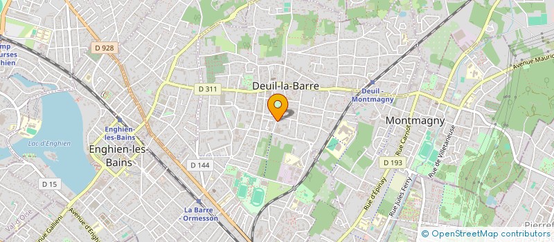 localisation de l'entreprise SCI LIMONORD  DEUIL-LA-BARRE