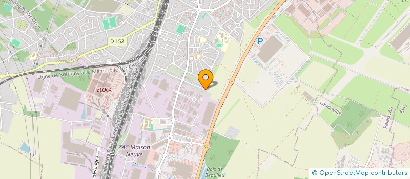 localisation de l'entreprise SCI LIMOUSIN BRETIGNY à BRETIGNY-SUR-ORGE