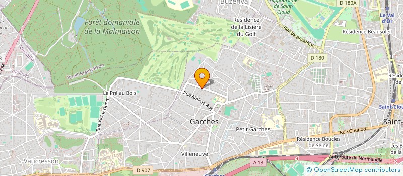 localisation de l'entreprise SCI LIMOUSIN DARGIER à GARCHES