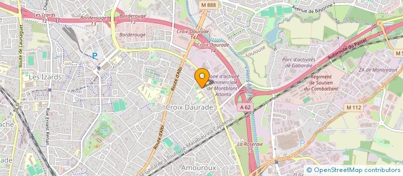 localisation de l'entreprise SCI LIMOUSIN GARONNE à TOULOUSE