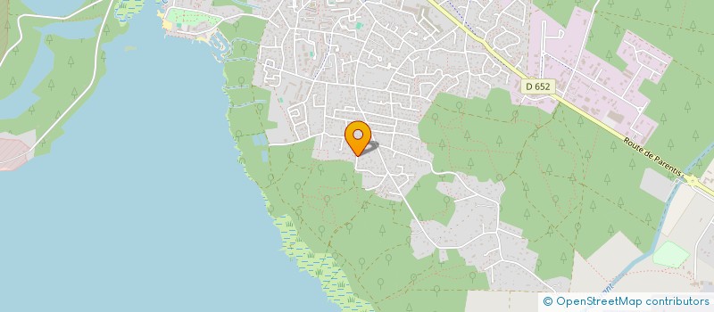 localisation de l'entreprise SCI LIMP  BISCARROSSE