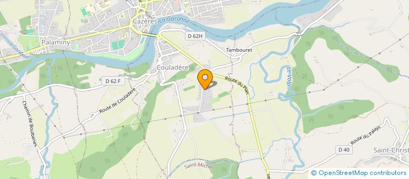 localisation de l'entreprise SCI LIMPOPO  COULADERE