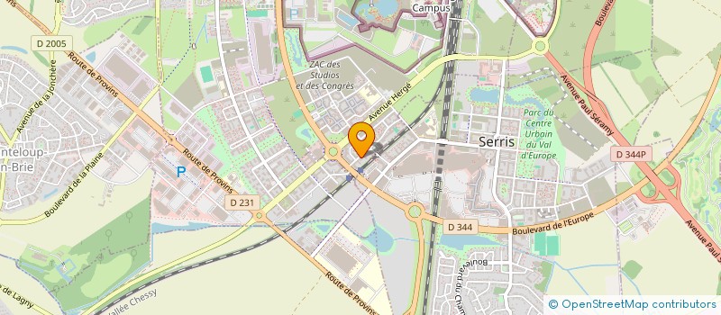 localisation de l'entreprise SCI LIMTRANGUY  CHESSY