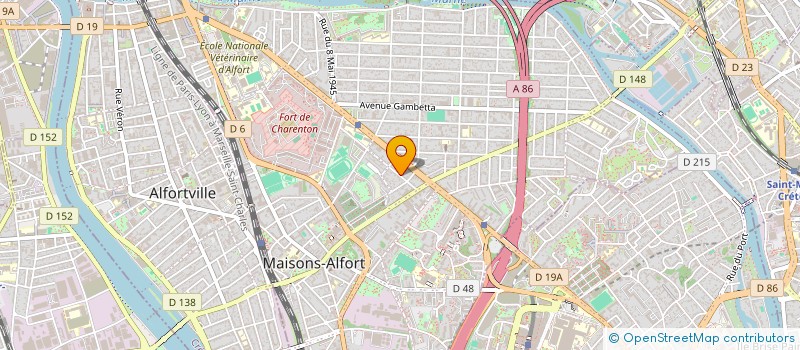 localisation de l'entreprise SCI LIN 2 à MAISONS-ALFORT
