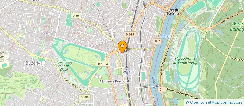 localisation de l'entreprise SCI LIN à SAINT-CLOUD