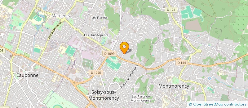 localisation de l'entreprise SCI LINA 2 à SOISY-SOUS-MONTMORENCY