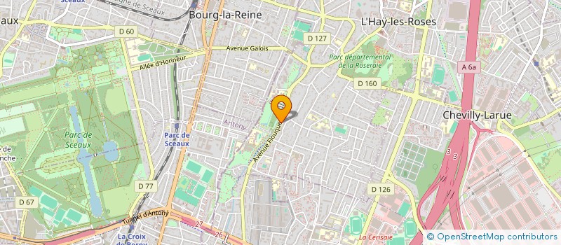 localisation de l'entreprise SCI LINA  L'HAY-LES-ROSES