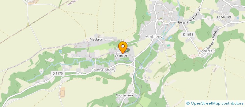 localisation de l'entreprise SCI LINA à AMBLENY
