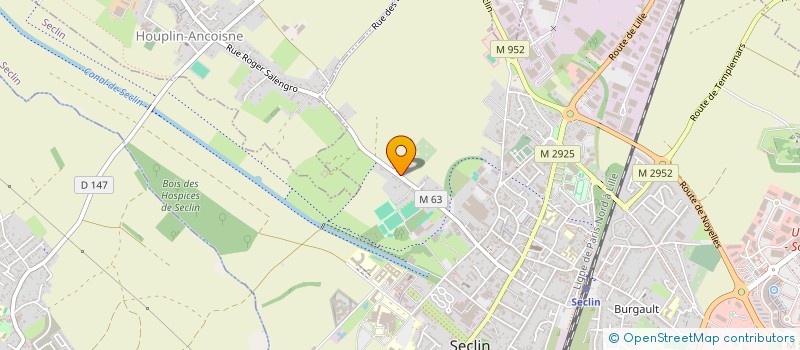 localisation de l'entreprise SCI LINA  SECLIN