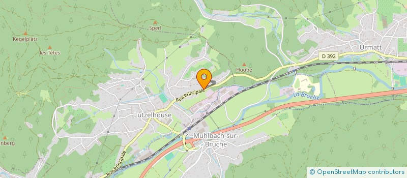 localisation de l'entreprise SCI LINA  NEUVILLER-LA-ROCHE