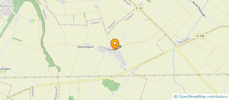 localisation de l'entreprise SCI LINA  CUHON