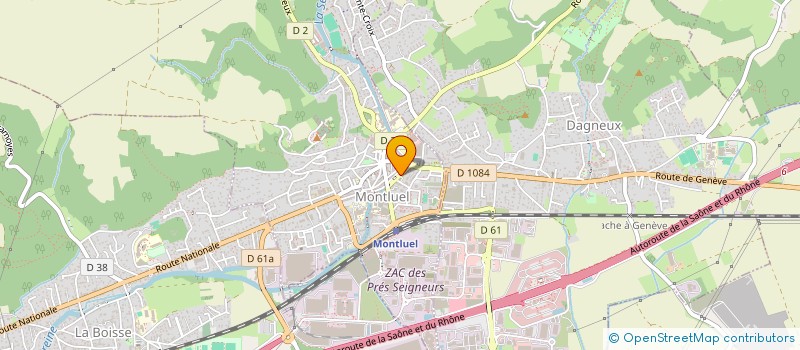 localisation de l'entreprise SCI LINA  MONTLUEL