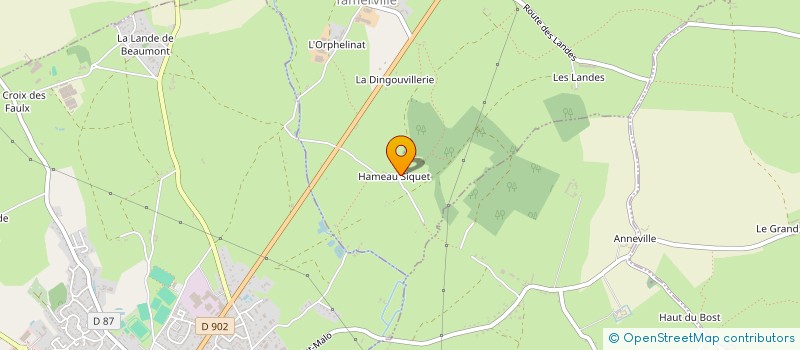 localisation de l'entreprise SCI LINA  TAMERVILLE