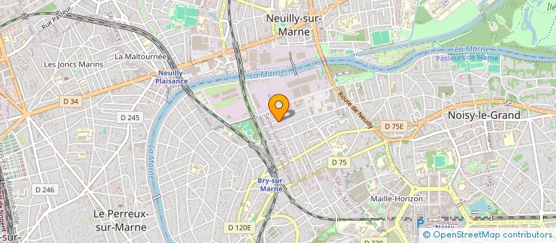 localisation de l'entreprise SCI LINA  NOISY-LE-GRAND