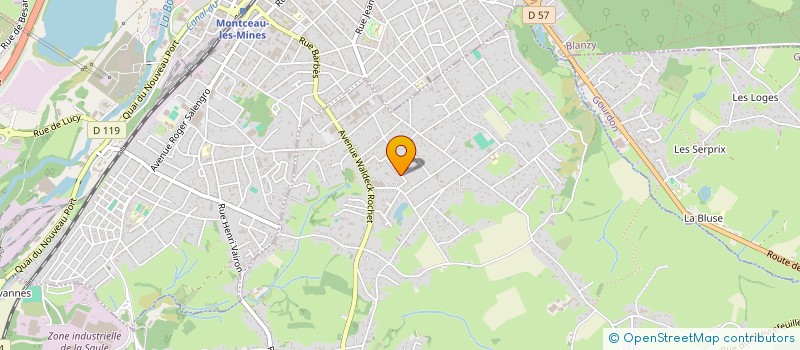 localisation de l'entreprise SCI LINA  SAINT-VALLIER