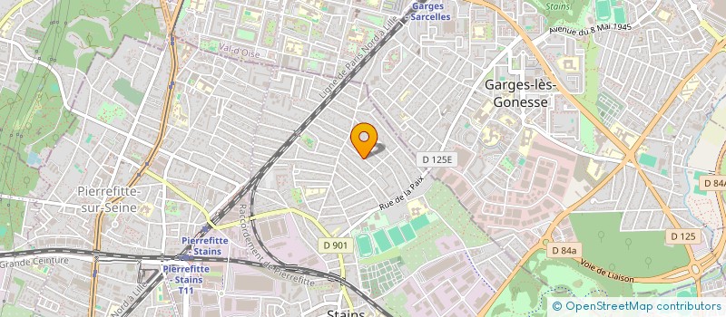 localisation de l'entreprise SCI LINA IMMOBILIER à STAINS