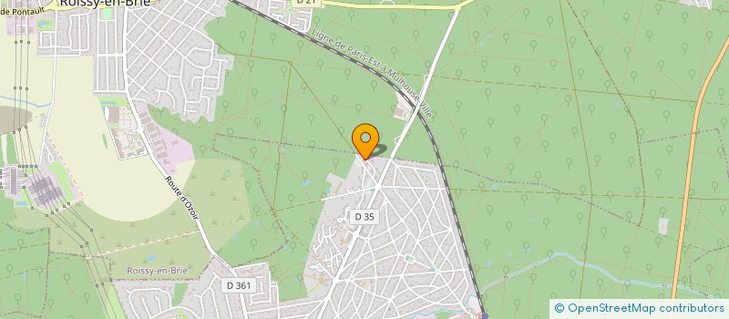 localisation de l'entreprise SCI LINA INVEST  OZOIR-LA-FERRIERE