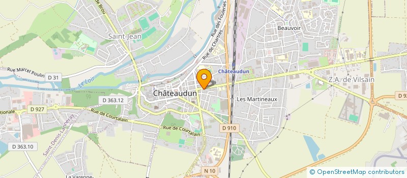 localisation de l'entreprise SCI LINA MARIA à CHATEAUDUN