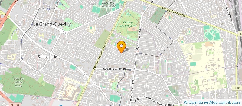 localisation de l'entreprise SCI LINAB  SAINT-ETIENNE-DU-ROUVRAY