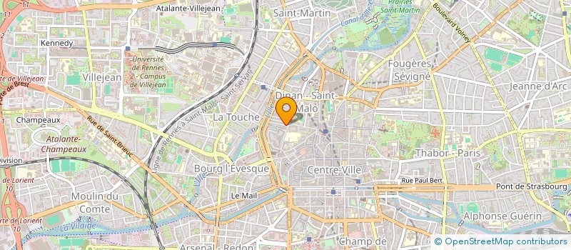 localisation de l'entreprise SCI LINARO  RENNES