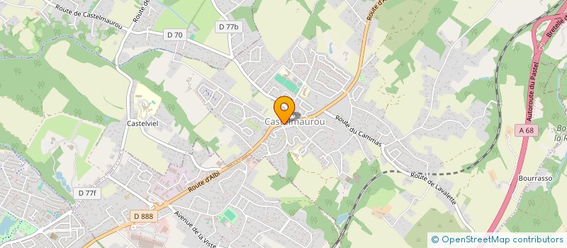 localisation de l'entreprise SCI LINCOLN  CASTELMAUROU