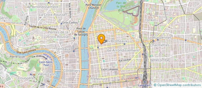 localisation de l'entreprise SCI LINCOUR  LYON