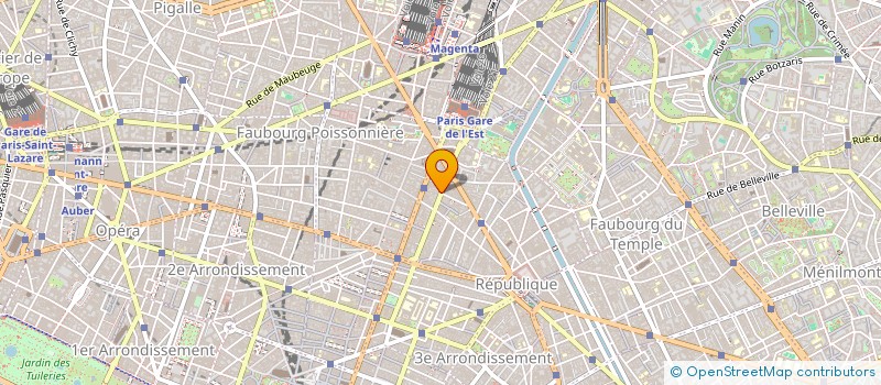 localisation de l'entreprise SCI LINDA  PARIS