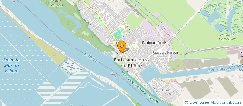 localisation de l'entreprise SCI LINDANNA à PORT-SAINT-LOUIS-DU-RHONE
