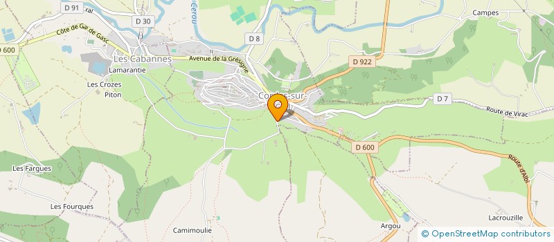 localisation de l'entreprise SCI LINDEN HOLDINGS  DONNAZAC