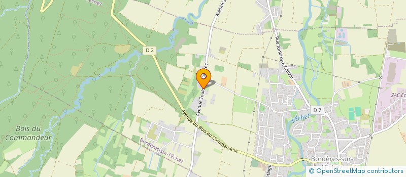 localisation de l'entreprise SCI LINDIA  BORDERES-SUR-L'ECHEZ