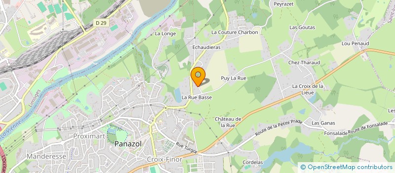 localisation de l'entreprise SCI LINDSYL à PANAZOL