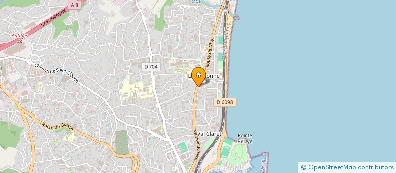 localisation de l'entreprise SCI LINE à ANTIBES