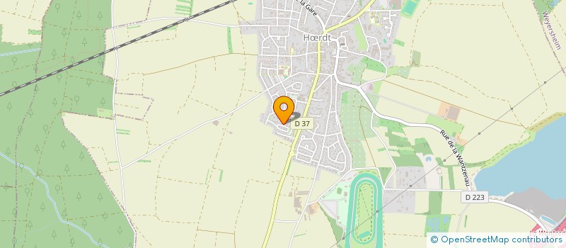 localisation de l'entreprise SCI LINE  HRDT