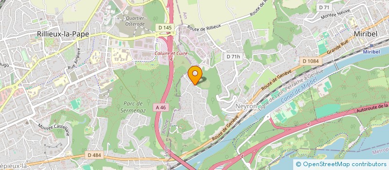 localisation de l'entreprise SCI LINEA  CAILLOUX-SUR-FONTAINES