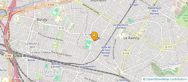 localisation de l'entreprise SCI LINEAGE  VILLEMOMBLE