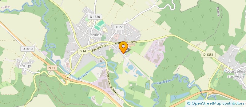 localisation de l'entreprise SCI LINEBERTY  BRAINE